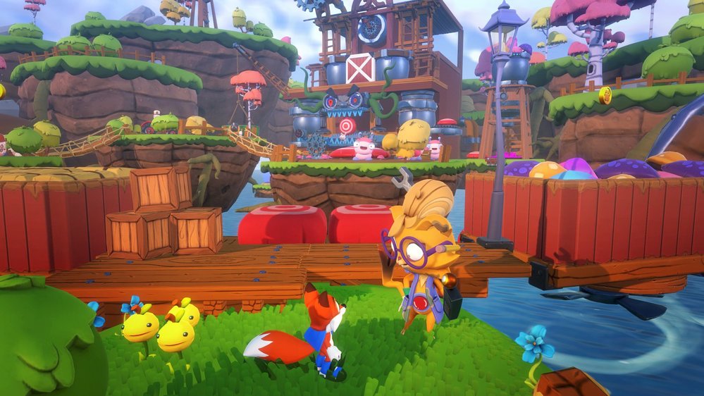 ve skákačce Super Lucky’s Tale jsme si  vychutnali 4k rozlišení, barevnost a neskutečně plynulý pohyb v 60FPS