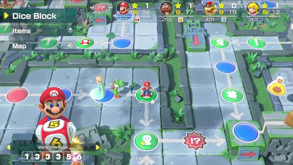 Super Mario Party: Legrace ve čtyřech 