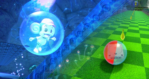 Super Monkey Ball Banana Mania je ztřeštěná zábava. Vhodná je i pro více hráčů.