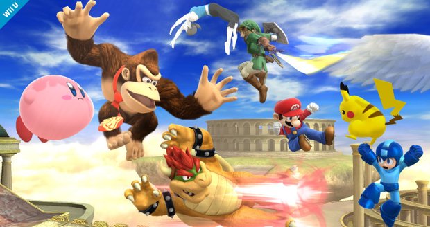 Super Smash Bros. for Wii U je ideální mela pro víc hráčů.