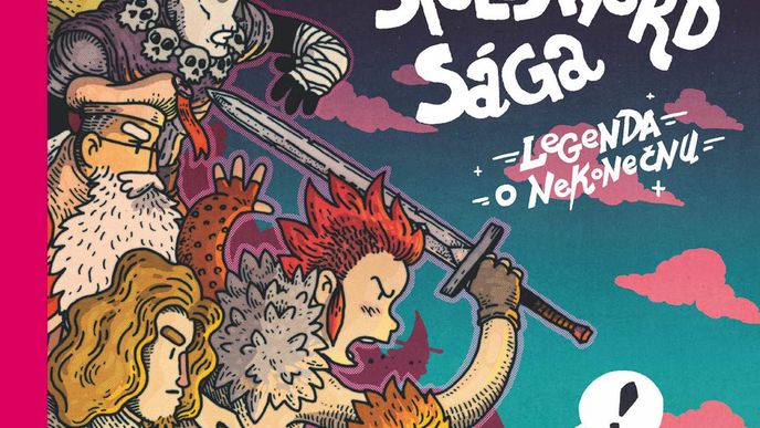 Obálka komiksu Super Spellsword Sága: Legenda o Nekonečnu