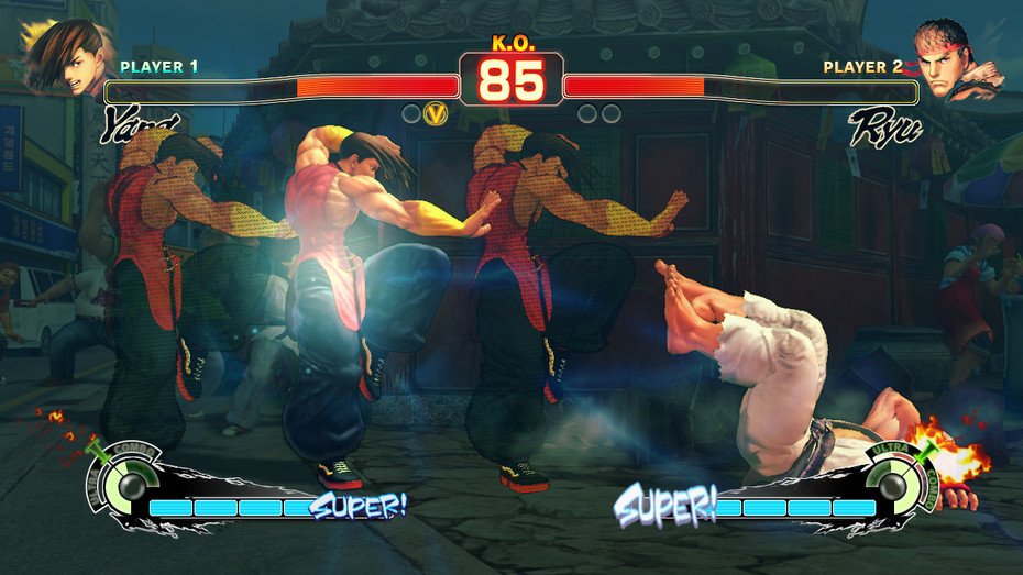 Yang svými hbitými útoky snadno srazí protivníka na zem