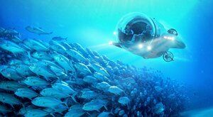 Podmořský závoďák Super Sub drží tempo s rybami
