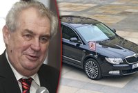 Zemanova prezidentská limuzína: Tímhle vozí Miloše od paneláku na Hrad