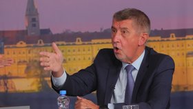 Superdebata Blesku (7. 10. 2021): Andrej Babiš (ANO)