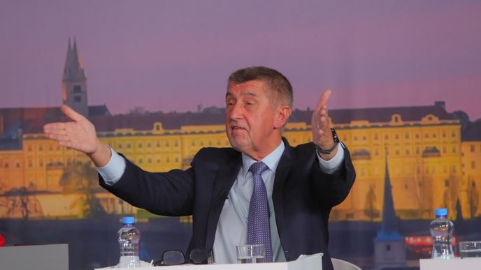 Superdebata Blesku (7. 10. 2021): Andrej Babiš (ANO)