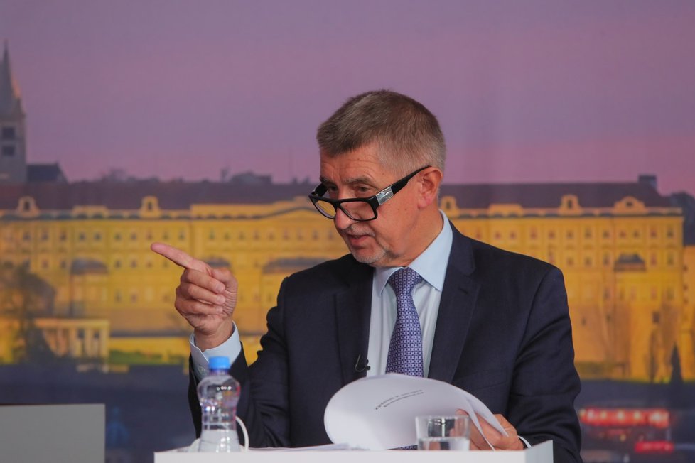Superdebata Blesku (7. 10. 2021): Andrej Babiš (ANO) Superdebata Blesku (7. 10. 2021): Andrej Babiš (ANO)