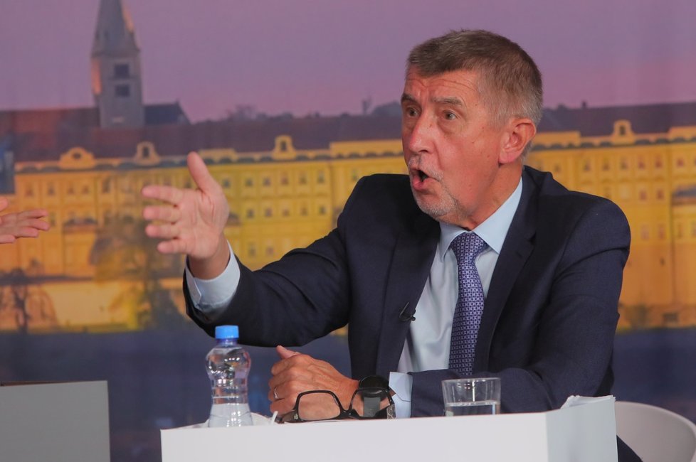 Superdebata Blesku (7. 10. 2021): Andrej Babiš (ANO)