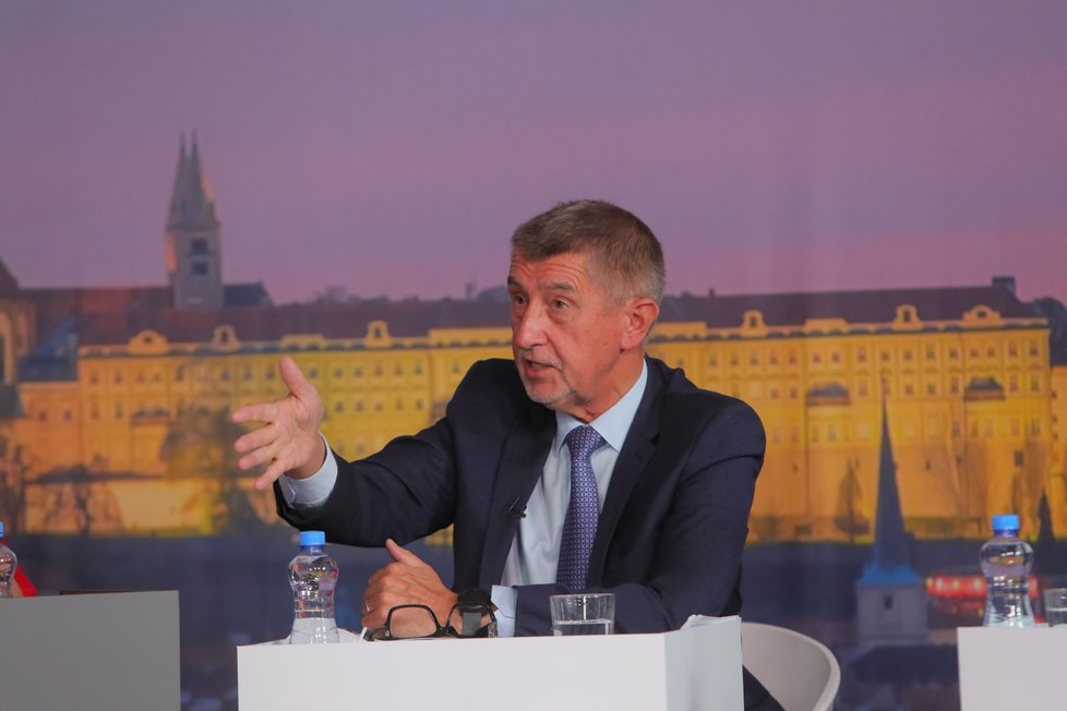 Superdebata Blesku (7. 10. 2021): Andrej Babiš (ANO)