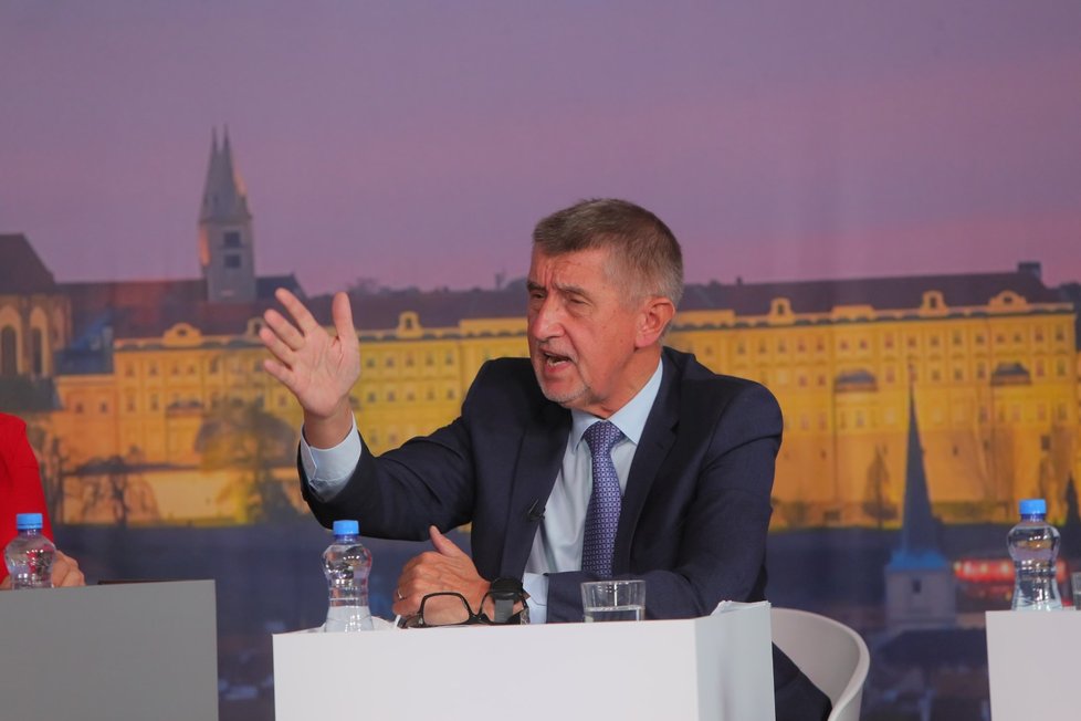 Superdebata Blesku (7. 10. 2021): Andrej Babiš (ANO)