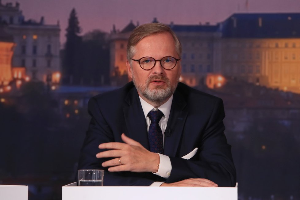 Superdebata lídrů Blesku: Premiér Petr Fiala (ODS) (22.9.2022)