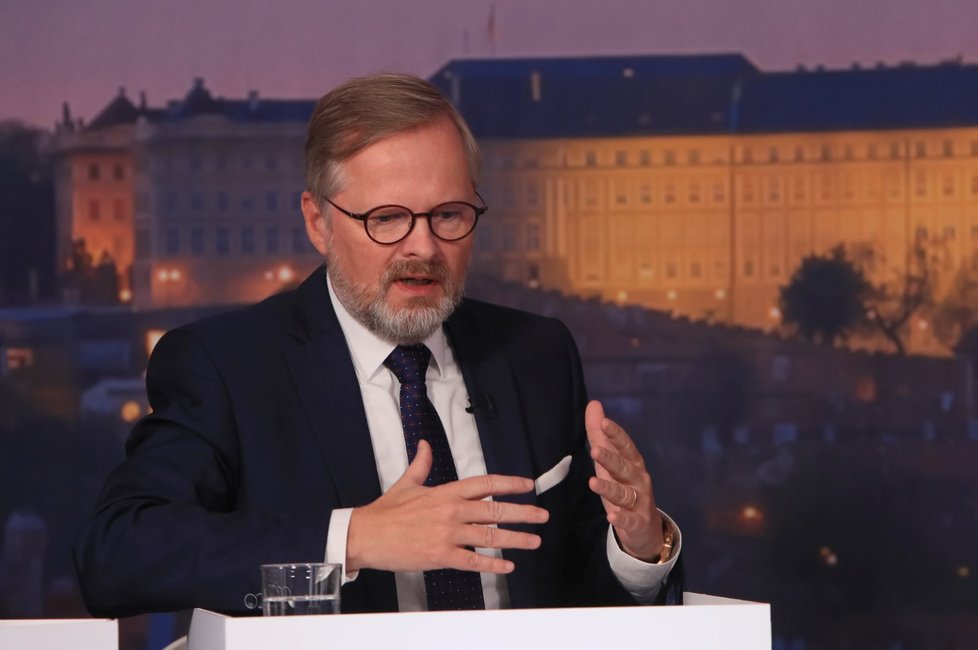 Superdebata lídrů Blesku: Premiér Petr Fiala (ODS) (22.9.2022)