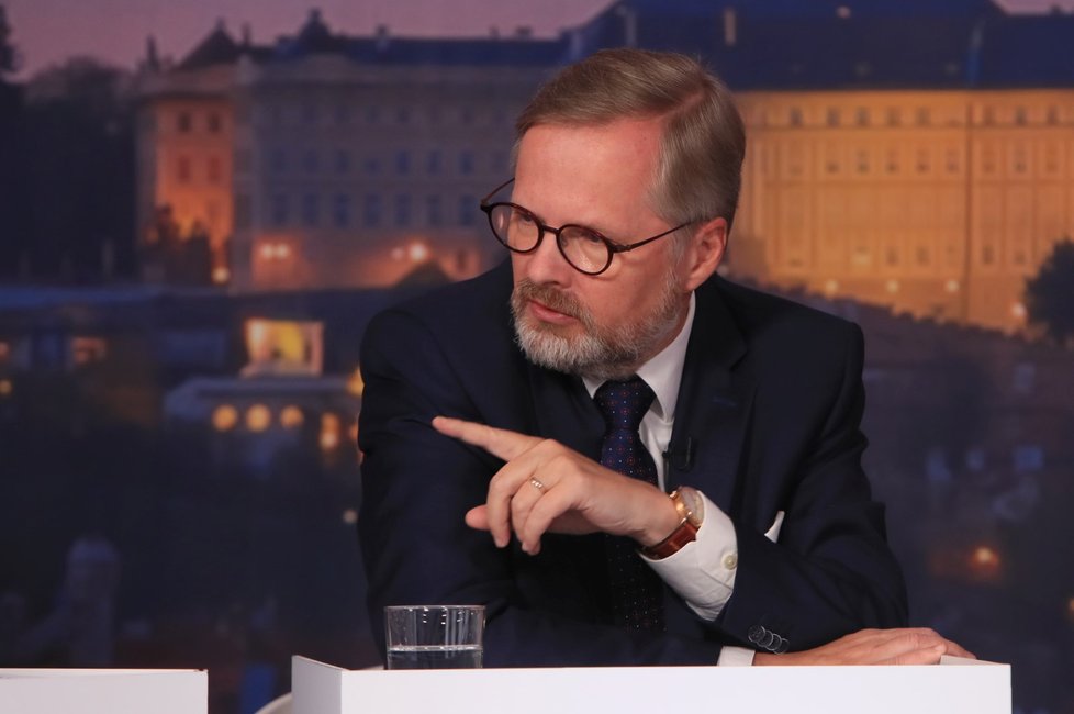 Superdebata lídrů Blesku: Premiér Petr Fiala (ODS) (22.9.2022)