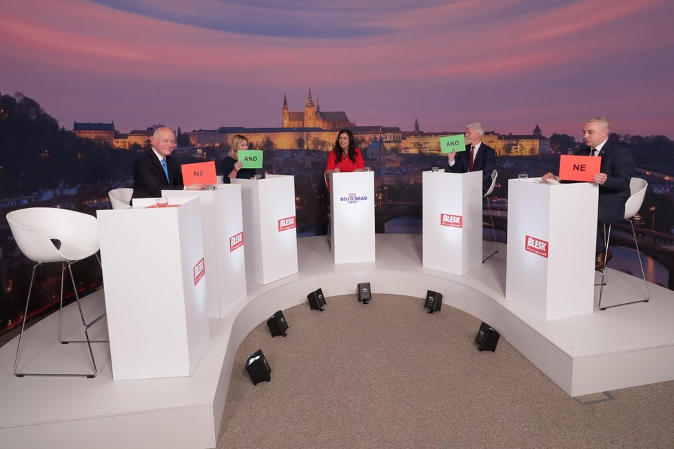 Prezidentská superdebata Blesku (3.1.2023)