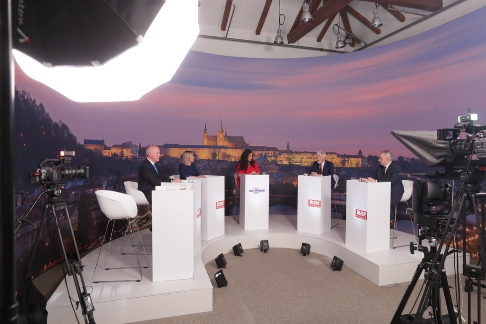 Prezidentská superdebata Blesku (3. 1. 2023)