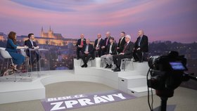 Mirek Topolánek se účastnil prezidentské superdebaty na Blesk.cz.