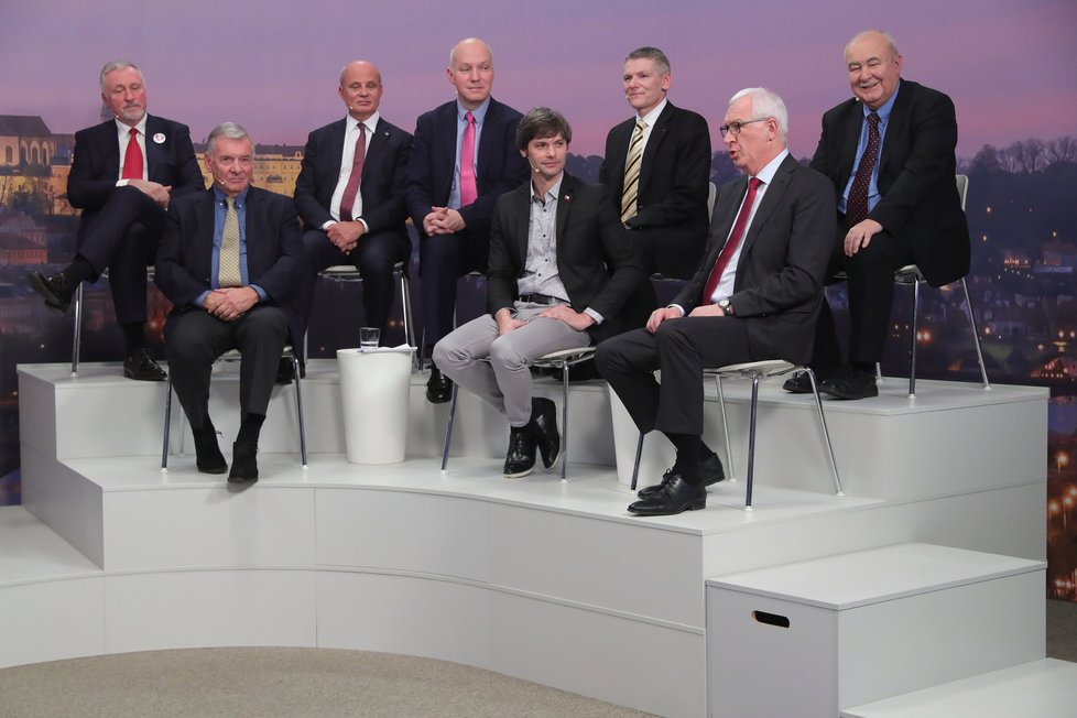 Superdebata prezidentských kandidátů ve studiu Blesku