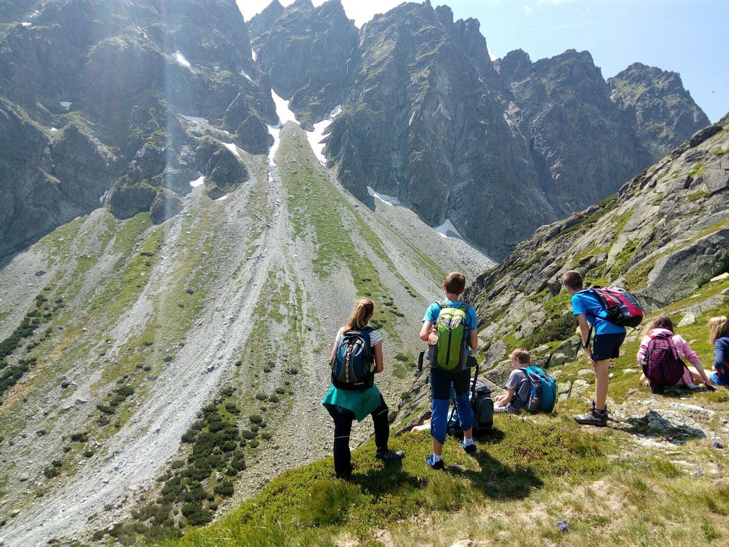 Kateřina Jasinková - Tatry - školní výlet