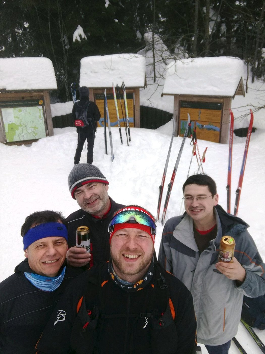 Pavel Červený - Šumava II s chlapama turisticky