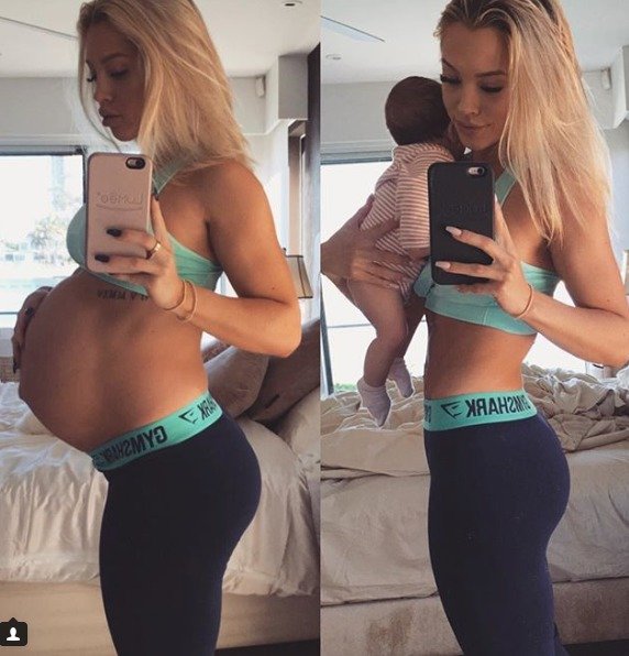 Maminka dvou malých dětí Tammy Hembrow miluje fitness, plavání a jógu.