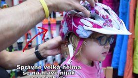 Jak vybrat bezpečnou a padnoucí helmu pro děti na kolo