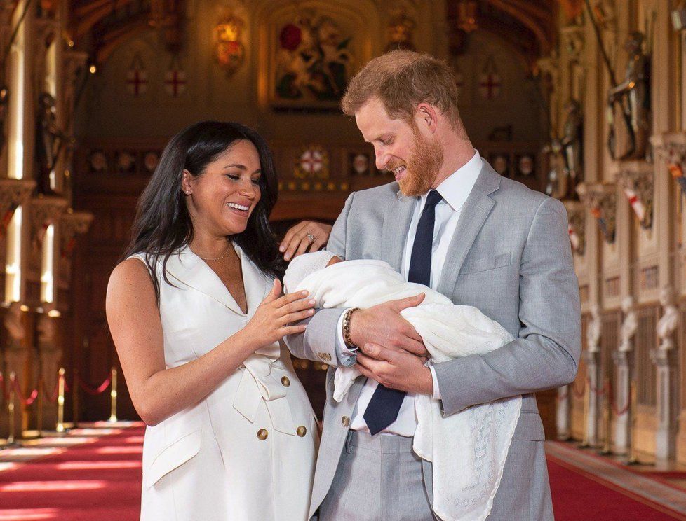 Meghan, Harry a Archie