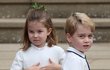 Princezna Charlotte a princ George.