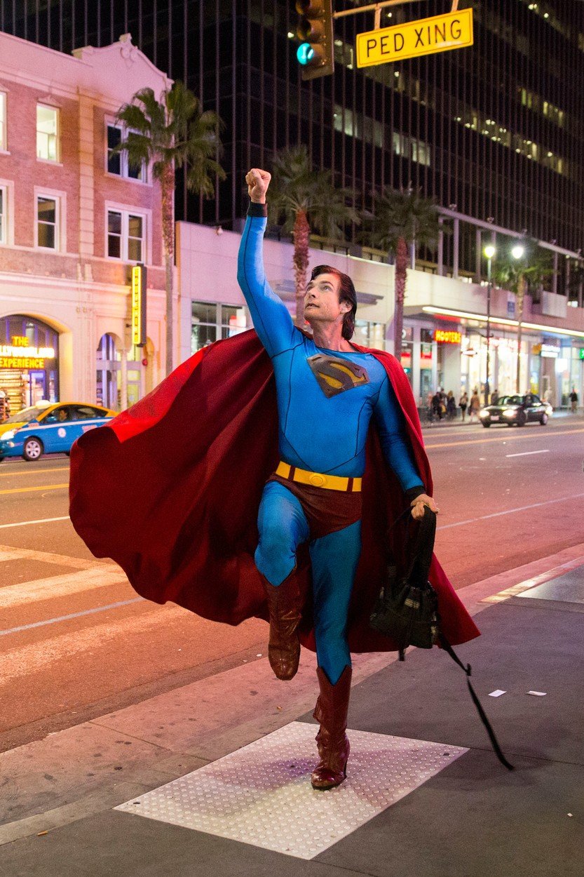 Christopher kostým Supermana oblékl poprvé v roce 1991.