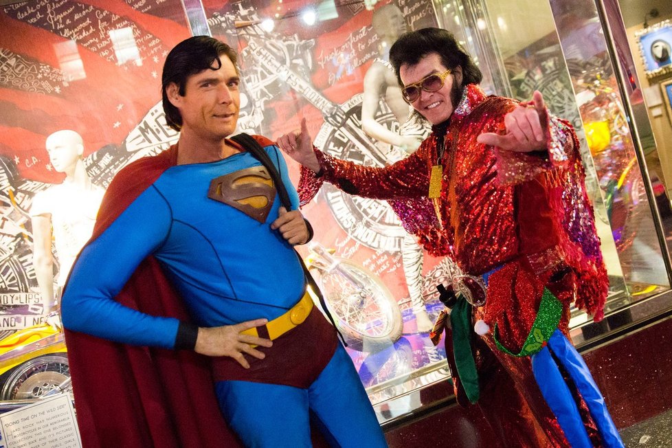 Superman s Elvisem. Jak jinak v Hollywoodu