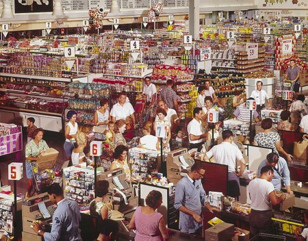 Rebelující 60. léta přinesla supermarketům jen další zisky a růst.