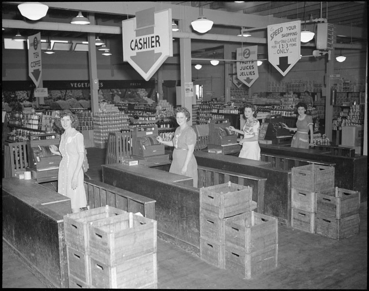 Koncept supermarketů se od 40. let se v principu nezměnil.