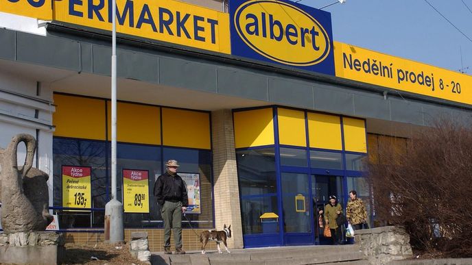 Supermarket Albert v Praze