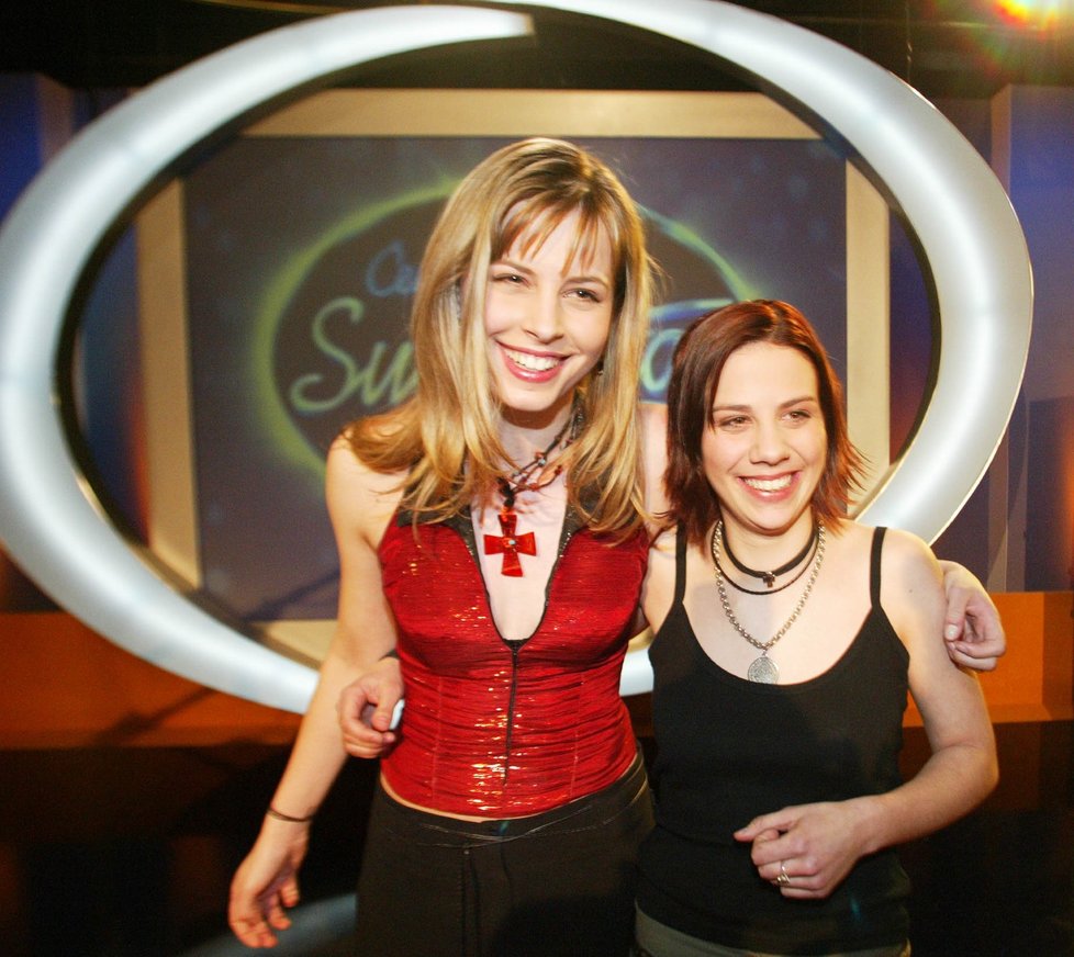 SuperStar 2004 - Aneta Langerová a Veronika Zaňková