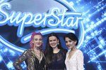 SuperStar - finálová trojka (Tereza, Karmen, Eliška - vpravo)