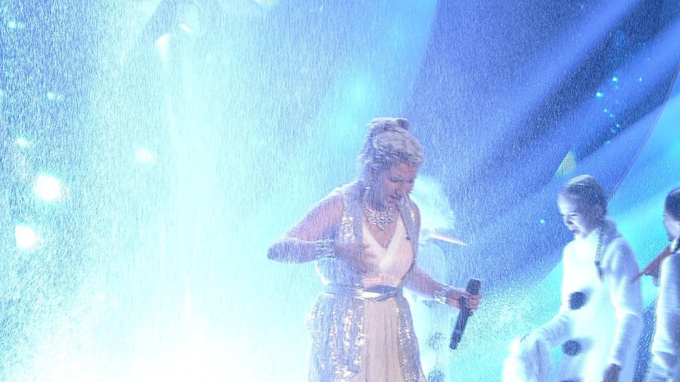 Veronika Danišová se málem udusila padajícím sněhem při zkoušce písně Let It Go.
