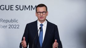 Supersummit na Pražském hradě: Polský premiér Mateusz Morawiecki