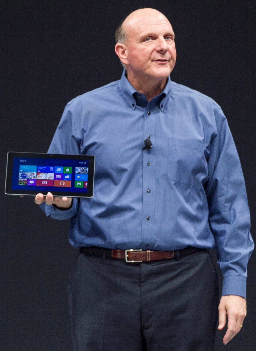 Surface představil sám šéf Microsoftu Steve Ballmer