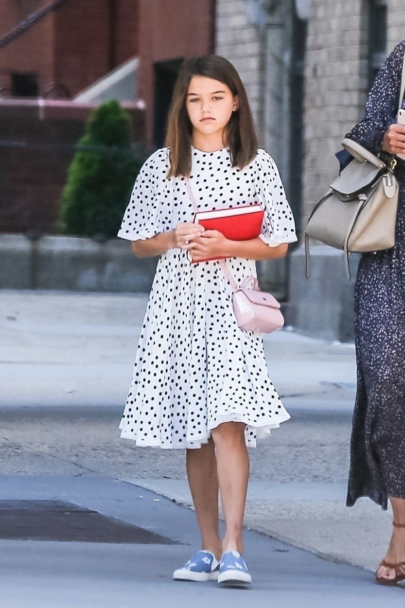 Suri Cruise s matkou v létě 2018