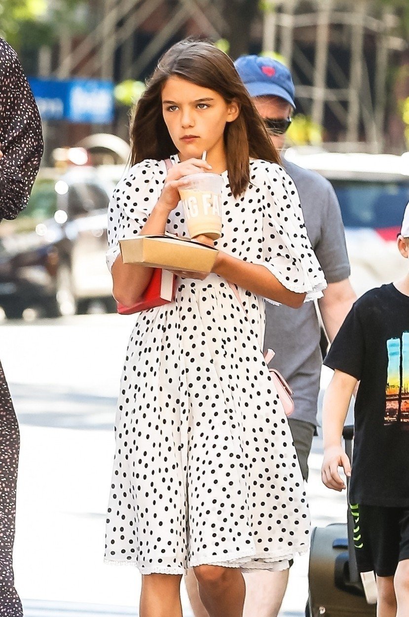 Suri Cruise s matkou v létě 2018