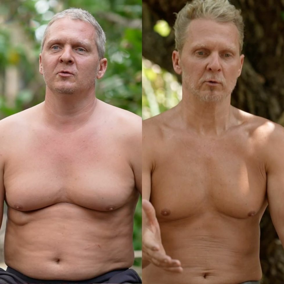 Survivor: Martin zhubl téměř 20 kilo - z 95 kilo na 76 kilo