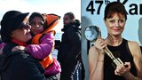 Herečka Susan Sarandon stráví Vánoce s uprchlíky na Lesbosu. Chce je poslouchat…