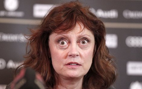 Susan Sarandon spatřila něco fascinujícího!