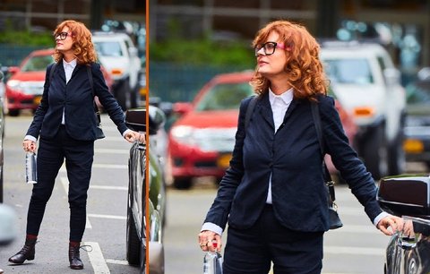 Styl podle celebrit: Inspirujte se Susan Sarandon a vezměte si kostýmek jen tak do města