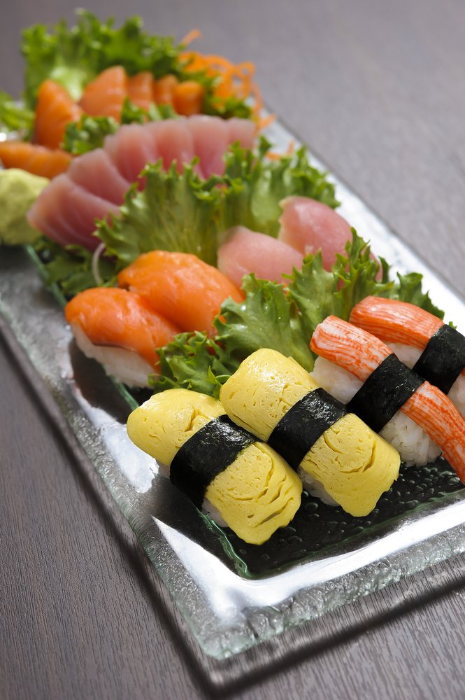 Sushi je oblíbená pochoutka nejen Beckhamových.