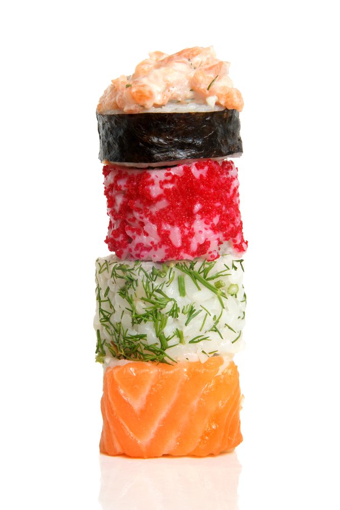 Sushi je oblíbená pochoutka nejen Beckhamových.