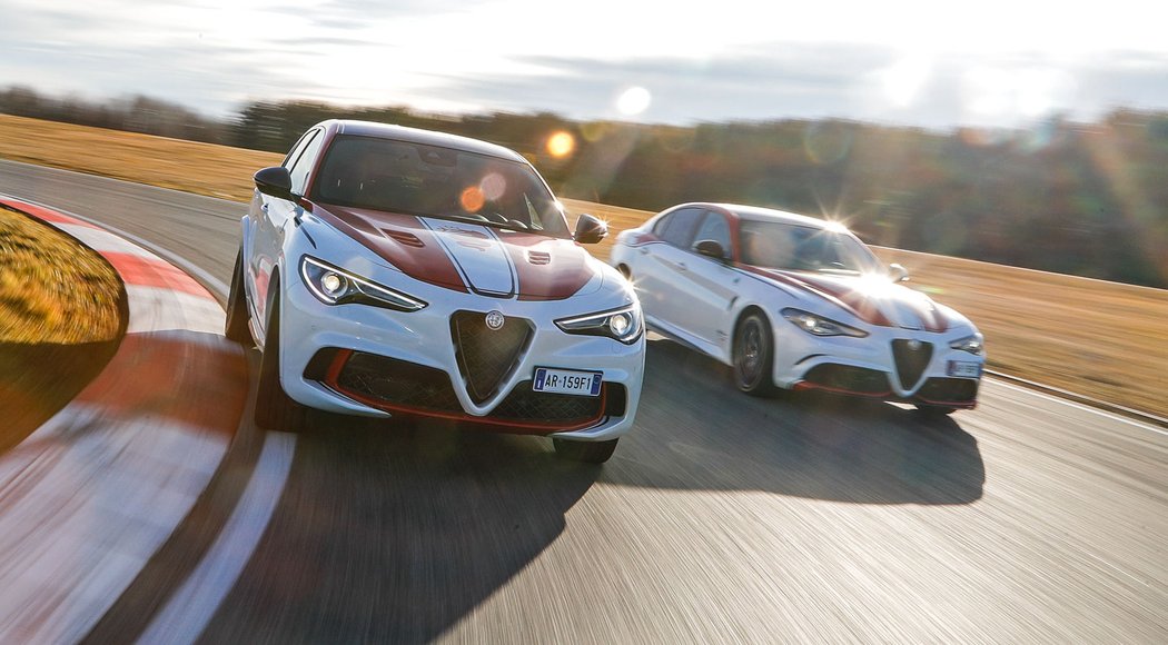 Alfa Romeo Giulia and Stelvio Quadrifoglio Alfa Romeo Racing