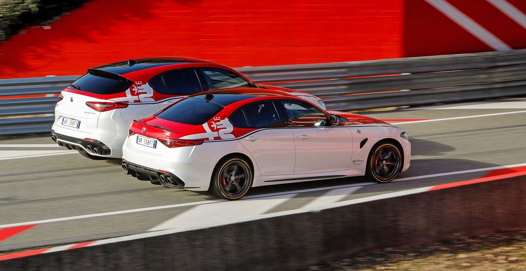 Alfa Romeo Giulia and Stelvio Quadrifoglio Alfa Romeo Racing