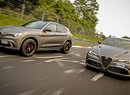 Alfa Romeo Giulia QV a Stelvio QV NRING
