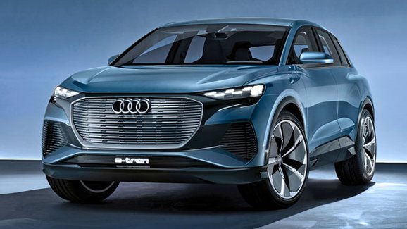 Ženeva 2019: Audi Q4 e-tron concept zamíří v příštím roce do výroby