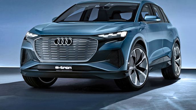 Ženeva 2019: Audi Q4 e-tron concept zamíří v příštím roce do výroby Ženeva 2019: Audi Q4 e-tron concept zamíří v příštím roce do výroby